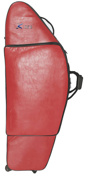 Estuche Saxofon Baritono Kses Classic Granate