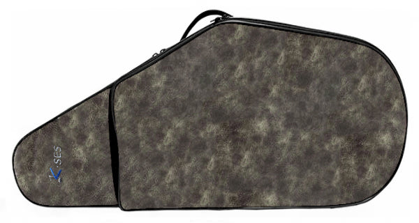 Estuche Saxofon Alto Kses Classic Rectangular Gris