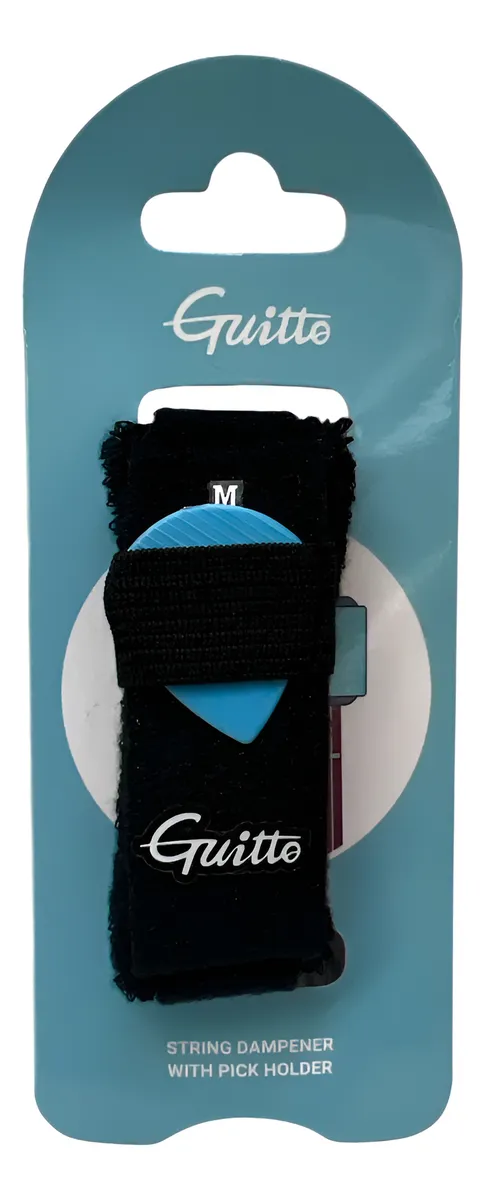 String Dampener Guitto Fret Wrap Negro GGF-02S