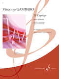 21 Caprices pour la Clarinette - Gambaro, Vincenzo