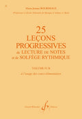 Portada de 25 Lecciones Progresivas Vol. 4B, Marie-Jeanne Bourdeaux (Éditions Gérard Billaudot)