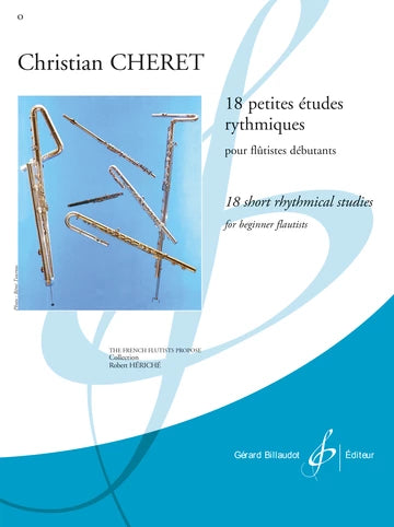 18 Petites Etudes Rythmiques. Cheret, C.