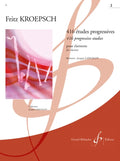 416 Etudes Progressives Vol. 2: 183 Exercises para Clarinete. Kroepsch, F.