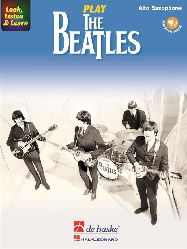 Escuchar, Leer, Tocar Saxofon Alto - Play The Beatles Audio Online - De Haske