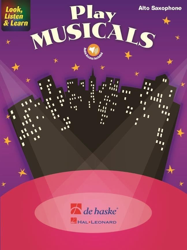 Escuchar, Leer, Tocar Saxofon Alto - Play Musicals Audio Online - De Haske
