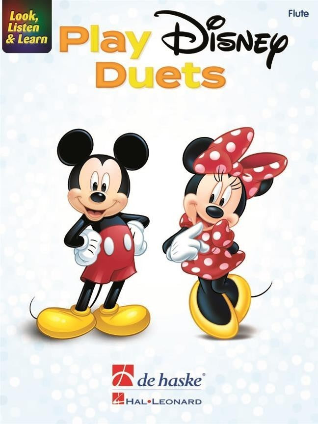 Escuchar, Leer, Tocar Flauta Travesera - Play Disney Duets Audio Online - De Haske