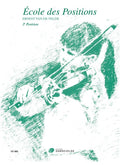 Ecole des Positions 2ème Position para Violin. Van de Velde, E.