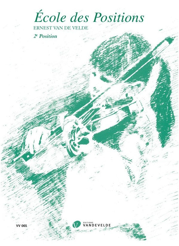 Ecole des Positions 2ème Position para Violin. Van de Velde, E.
