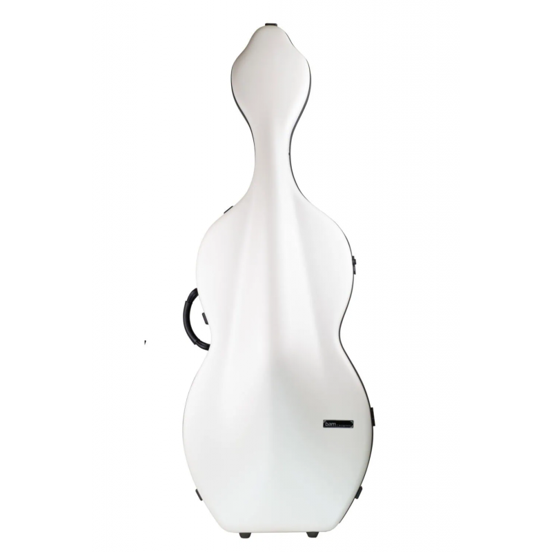 Estuche Cello 4/4 Bam Bonbon Hightech con ruedas BONB1003XLW Blanco/Marrón