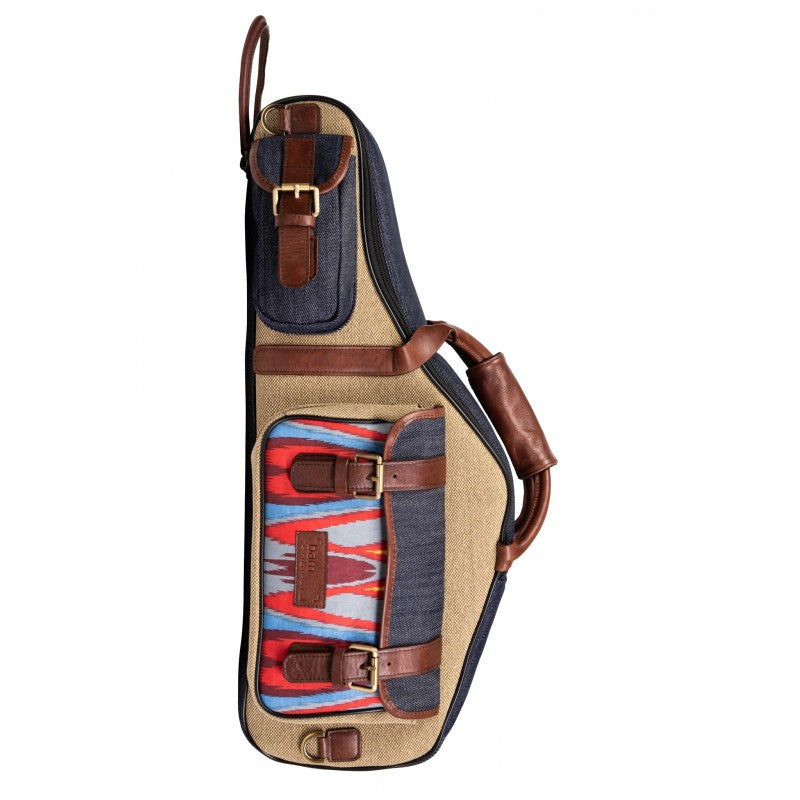 Funda Saxo Alto Bam Ikat Nashville IKAT3001SCA Gris/Beige