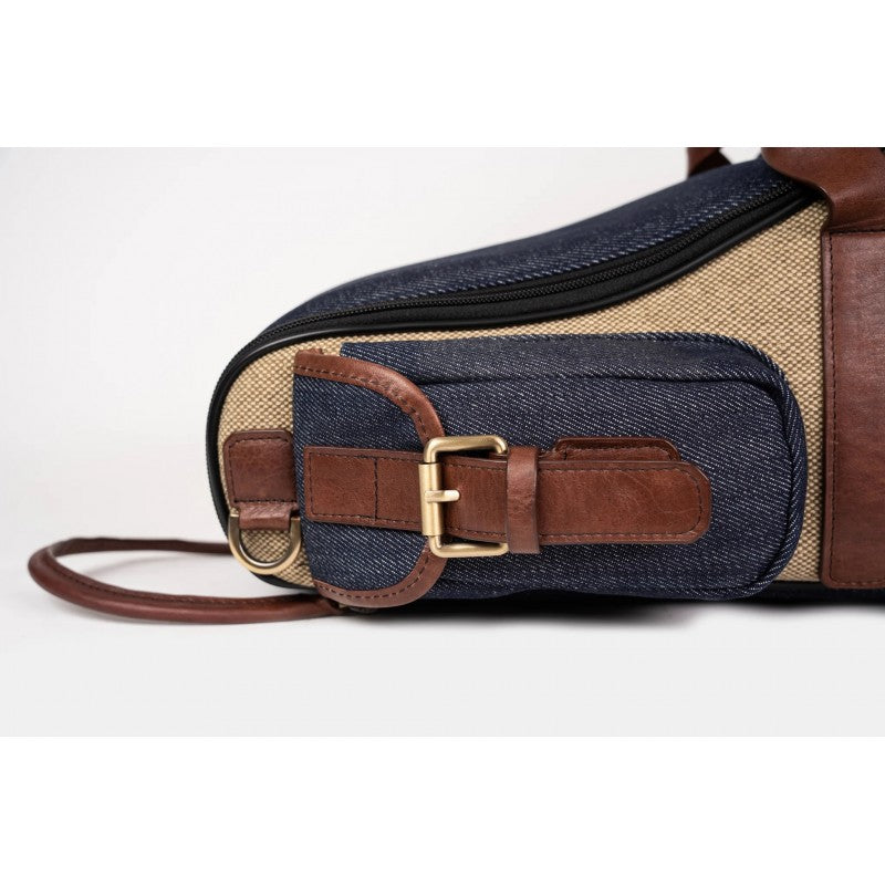 Funda Saxo Alto Bam Ikat Nashville IKAT3001SCA Gris/Beige