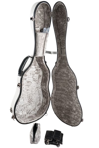 Estuche Guitarra Clasica Sulayr Fibra de Vidrio Blanco_02 - interior