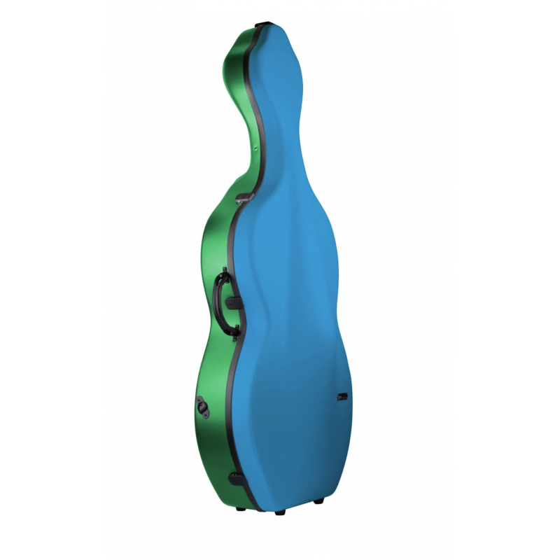 Estuche Cello 4/4 Bam Bonbon Hightech BONB1003XL Azul/Verde