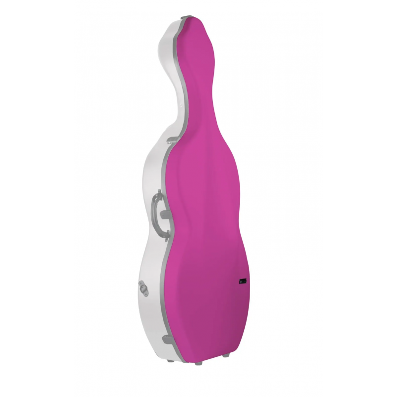 Estuche Cello 4/4 Bam Bonbon Hightech BONB1003XL Violeta/Blanco
