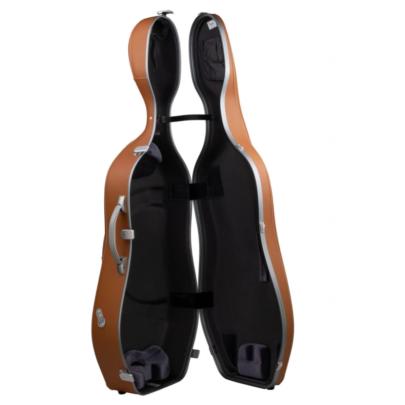 Estuche Cello 4/4 Bam L'Étoile Royal Hightech ETRO1005XL Cognac