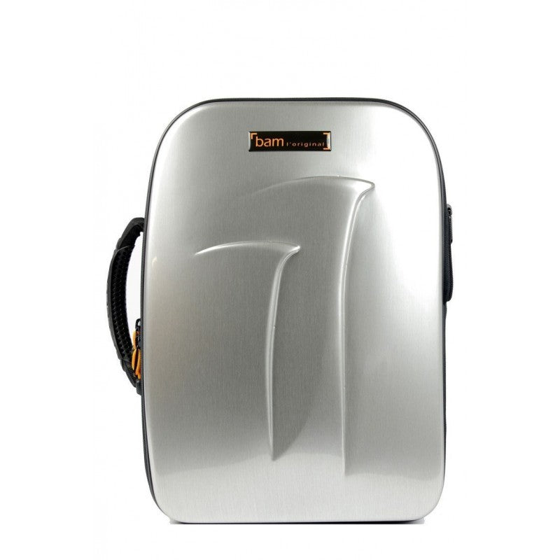 Estuche Clarinete Bam Nuevo Trekking & espacio para atril TREK3027MS Aluminio cepillado