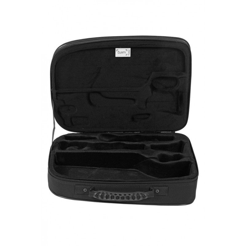 Estuche Clarinete Bam Nuevo Trekking & espacio para atril TREK3027MS Silver Carbon