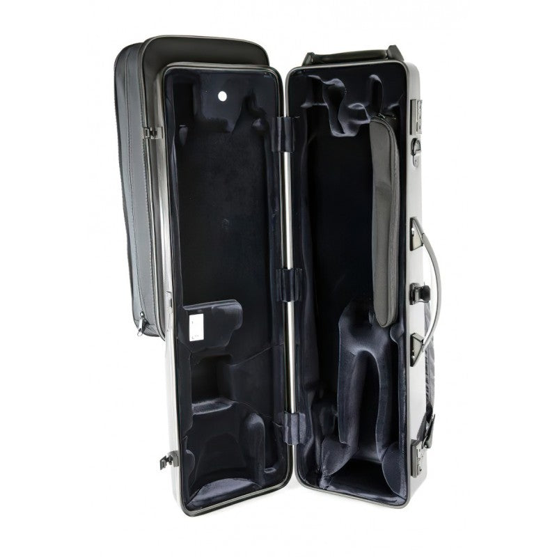 Estuche Clarinete Triple Bajo Do + Sib/La Bam Hightech 3126XL Tweed