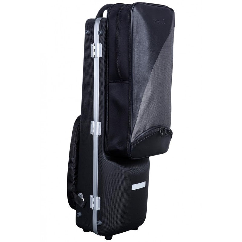 Estuche Clarinete Triple Bajo Do + Sib/La Bam Panther Hightech PANT3126XL Negro