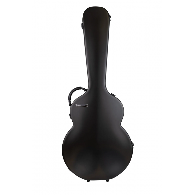 Estuche Guitarra Arch Top 16" Bam Steels Hightech STEELS8004XL Negro
