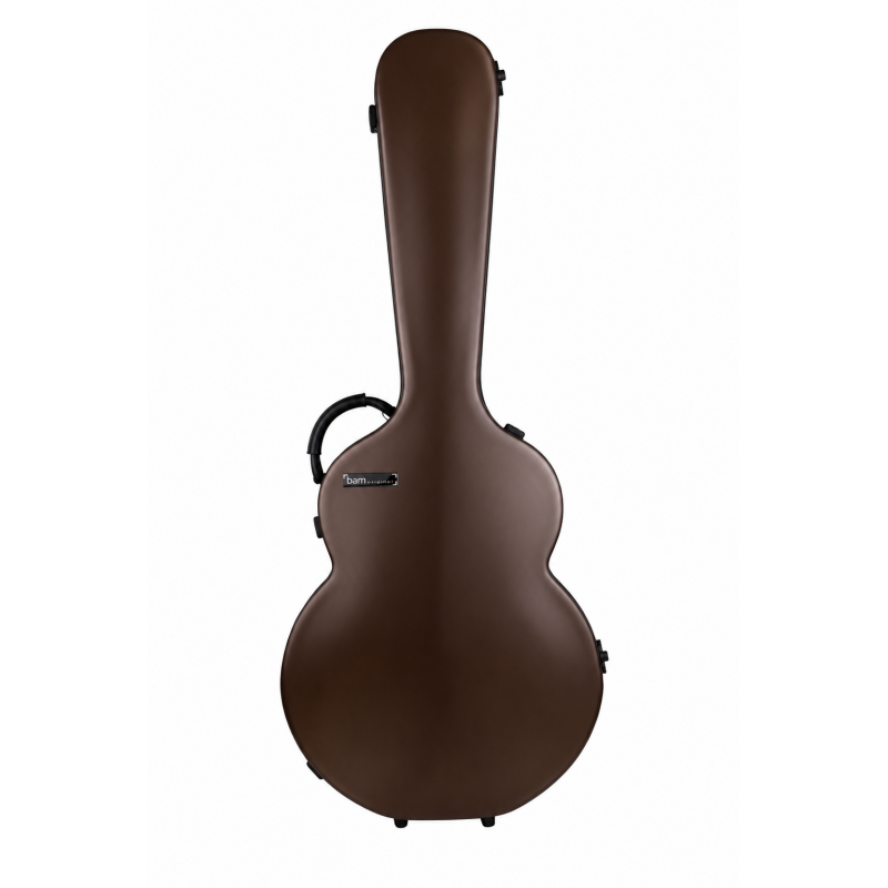 Estuche Guitarra Arch Top 16" Bam Steels Hightech STEELS8004XL Marrón