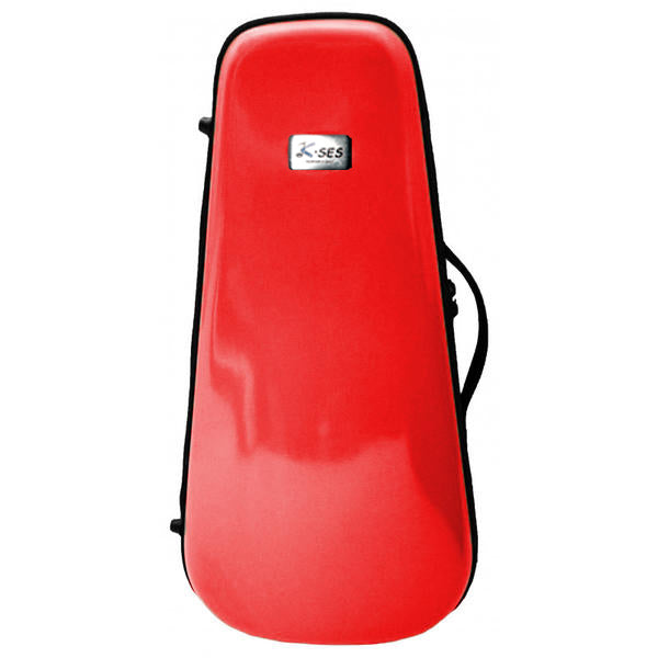 Estuche Trompeta Kses Premium Mate Rectangular Rojo