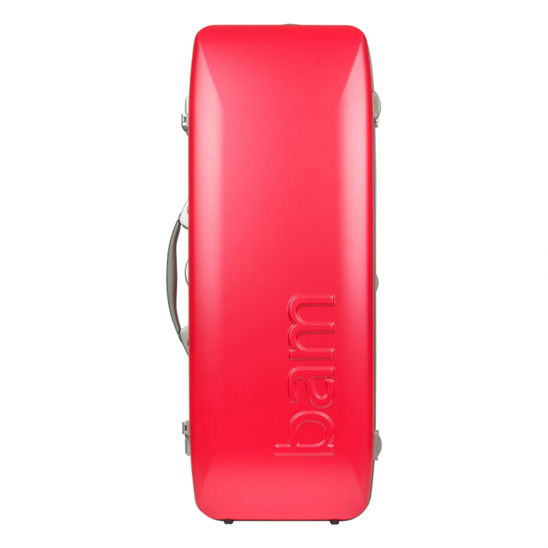 Estuche Viola Bam Graffiti rectangular Hightech GRAF5301XL Rojo frambuesa/Plata
