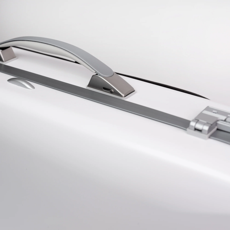 Estuche Viola Bam Ice Suprême Hightech rectangular SUP5301XLW Blanco/Plata
