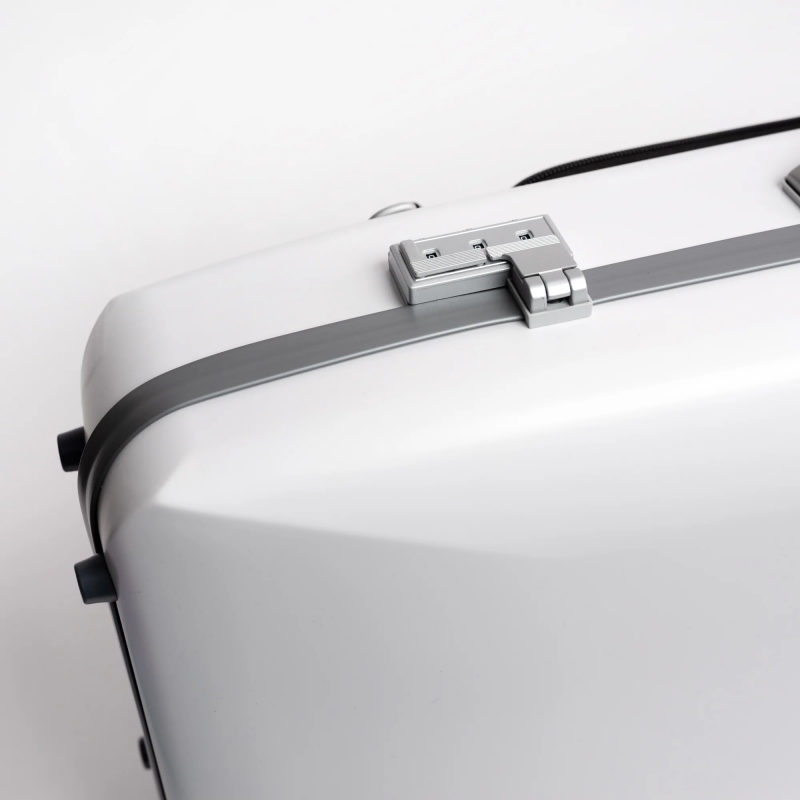 Estuche Viola Bam Ice Suprême Hightech rectangular SUP5301XLW Blanco/Plata