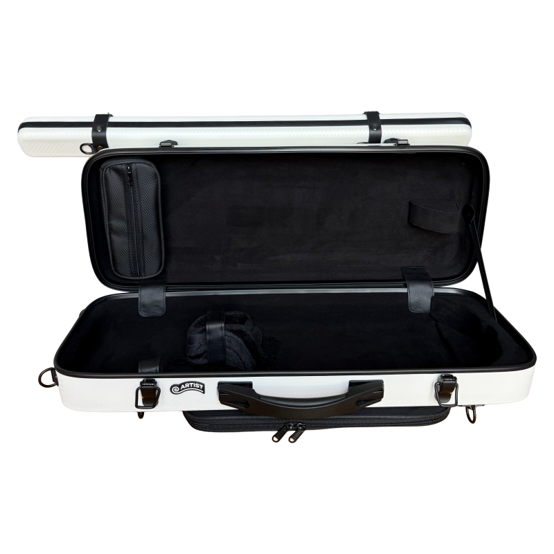 Estuche Violin 4/4 Artist Dynamic Flight Blanco ESVIARDYFLW_05