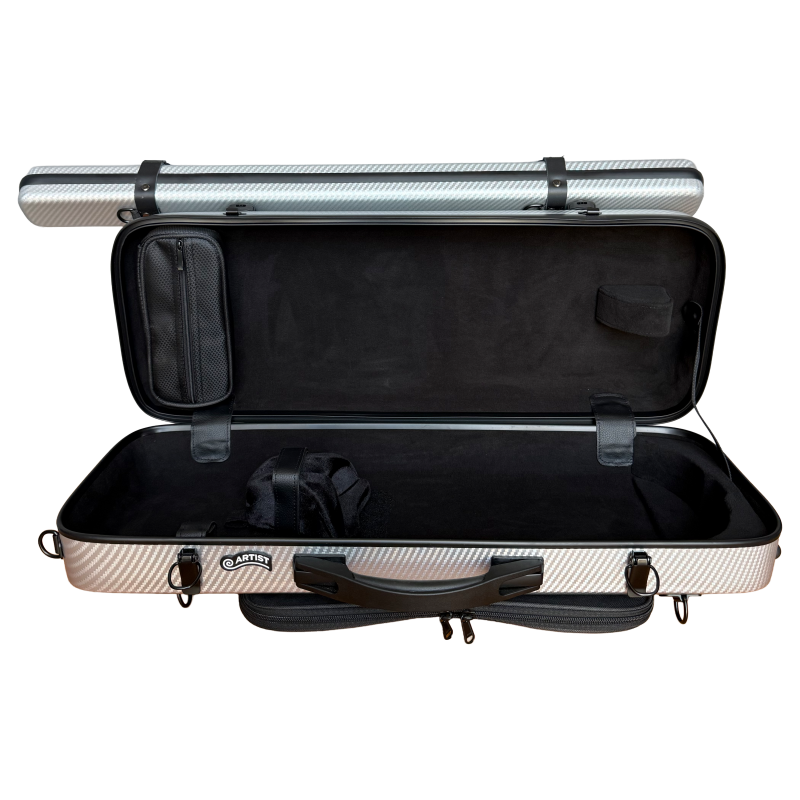 Estuche Violin 4/4 Artist Dynamic Flight Aluminio Cepillado ESVIARDYFLA_06