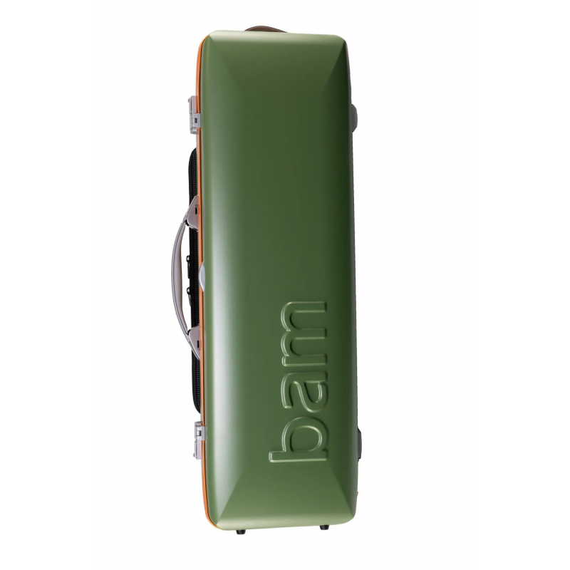 Estuche Violin 4/4 Bam Graffiti Rectangular Hightech GRAF2018XL Verde/naranja