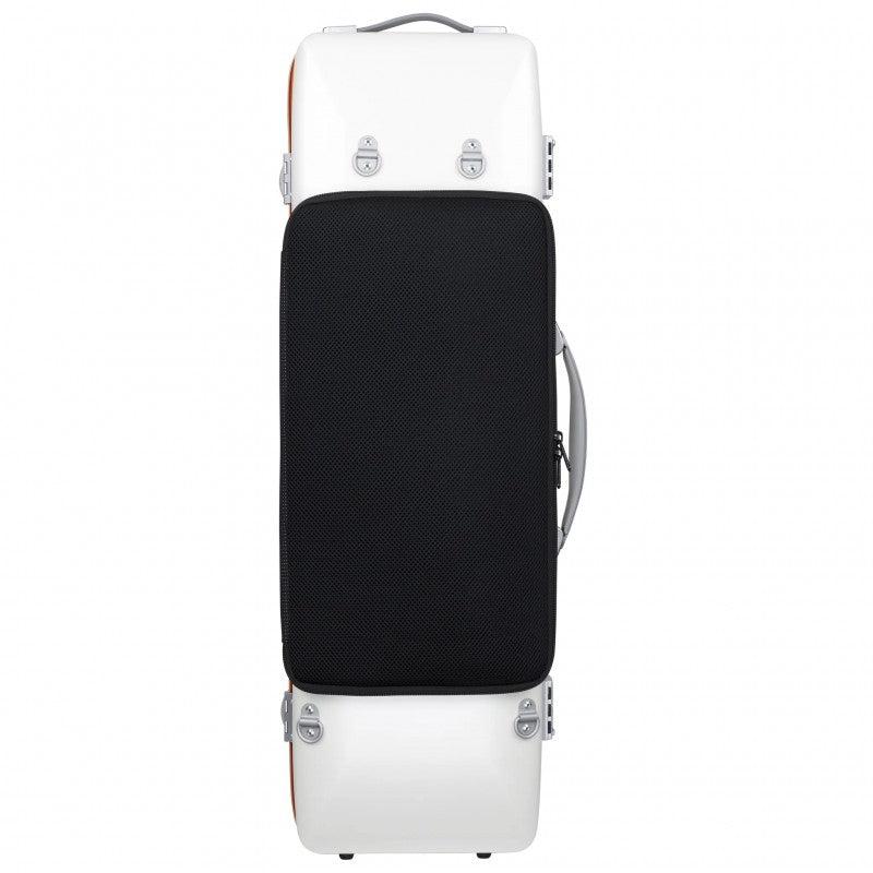 Estuche Violin 4/4 Bam Graffiti Rectangular Hightech GRAF2018XL Blanco/Naranja