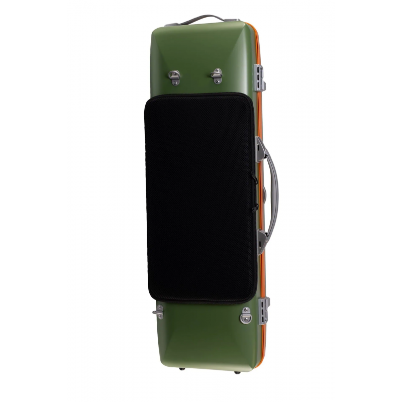 Estuche Violin 4/4 Bam Graffiti Rectangular Hightech GRAF2018XL Verde/naranja