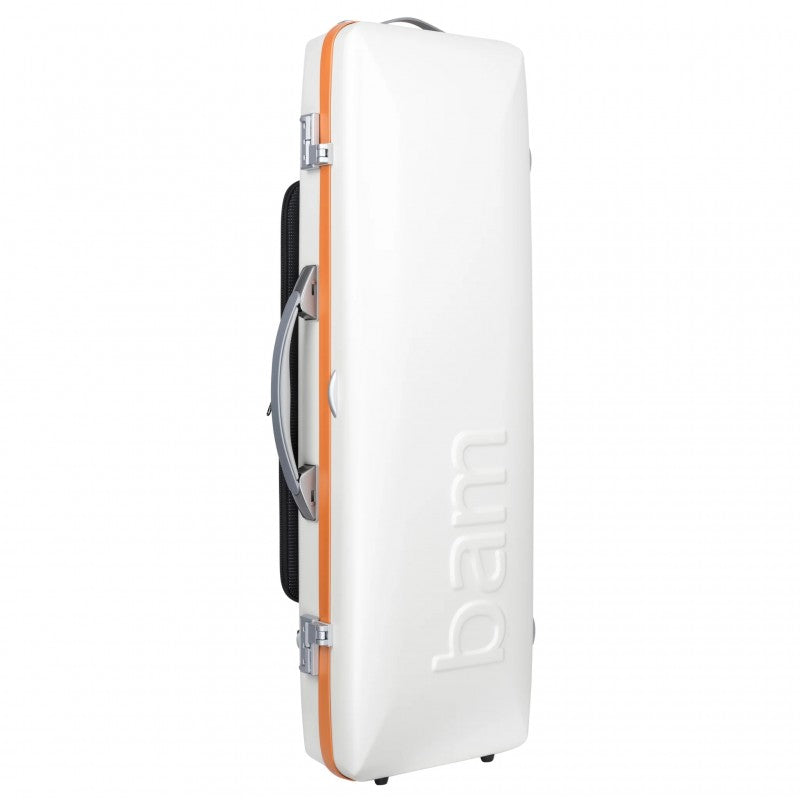 Estuche Violin 4/4 Bam Graffiti Rectangular Hightech GRAF2018XL Blanco/Naranja