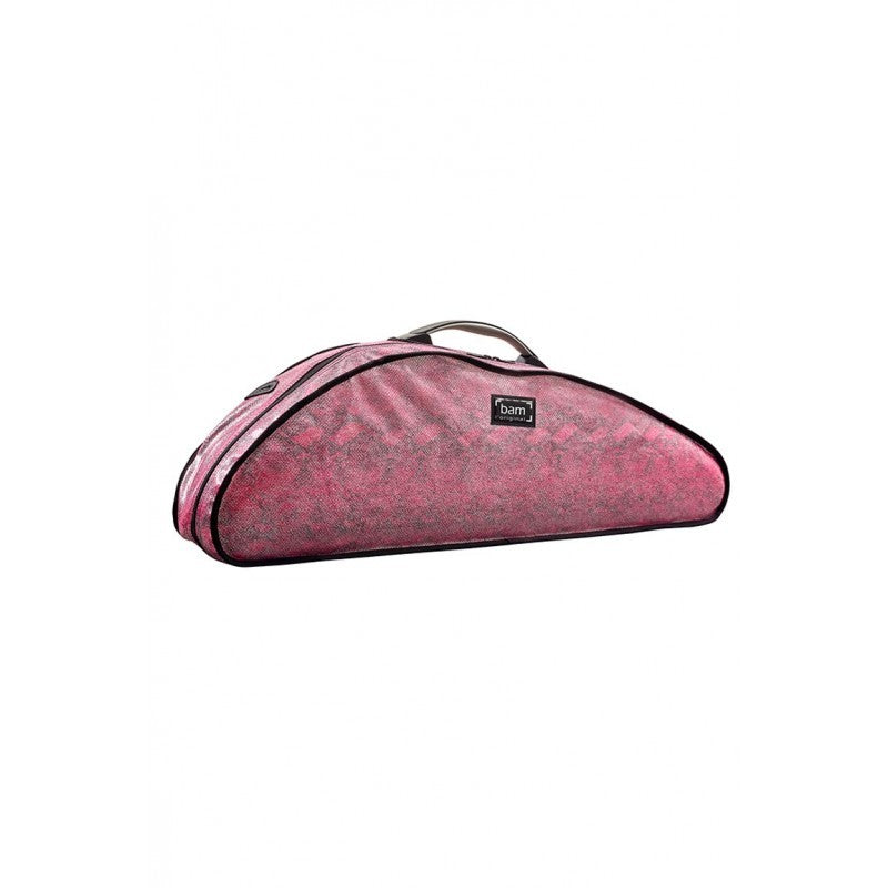 Funda Violin 4/4 Bam Hoody Snake modelo Hightech Slim HO2000XLS Rosa
