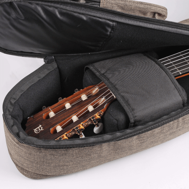 Funda Guitarra Clasica Alhambra Acolchada Marron 25mm