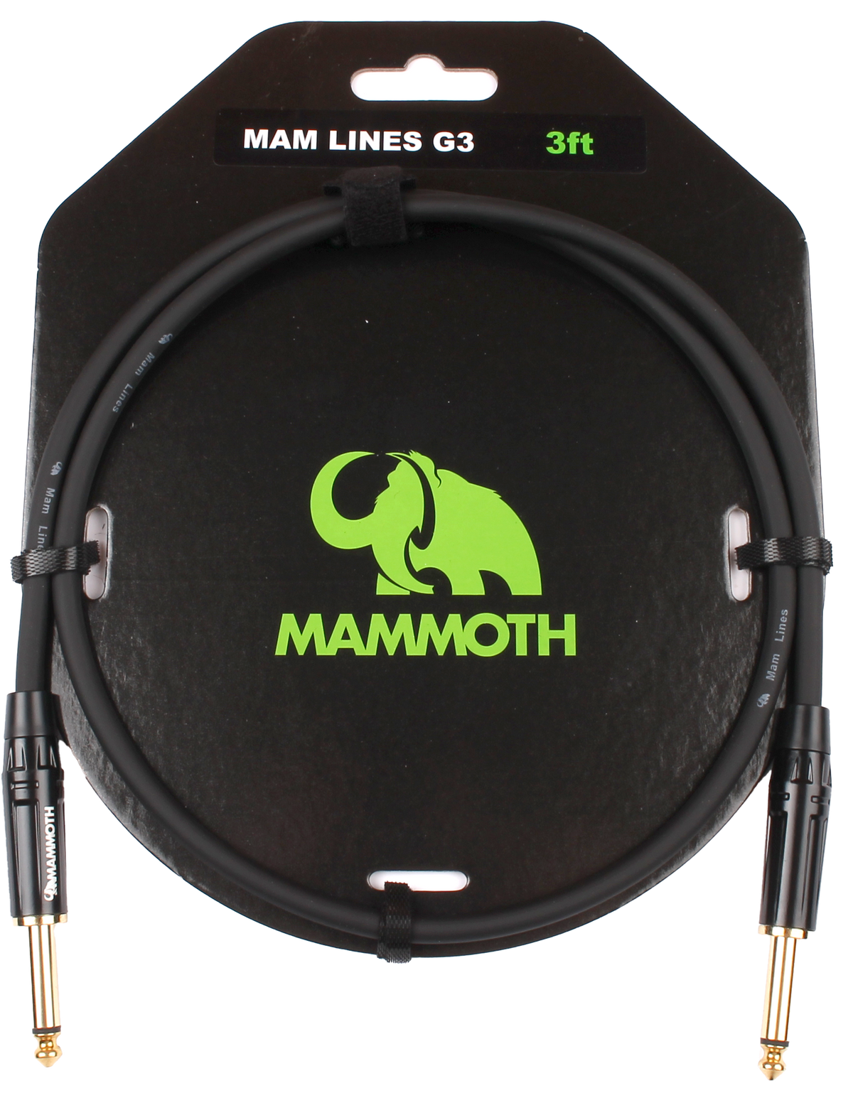 Cable Instrumento Mammoth Jack - Jack 1m MAM-LINES-G3 - vista 3