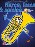 Escuchar, Leer, Tocar Bombardino en Sib 1 Audio Online - De Haske