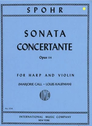 Sonata Concertante Op. 114. Spohr, L.