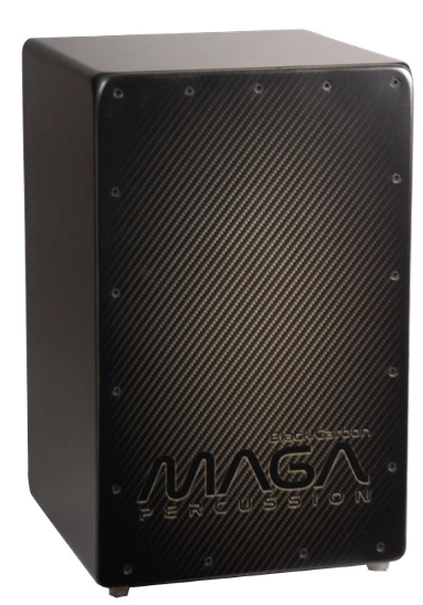 Cajon Flamenco Maga Percussion Tapa Fibra de Carbono Negro MP-BLACK-CARBON - vista 2