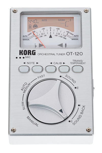 Korg OT120 Afinador — vista completa