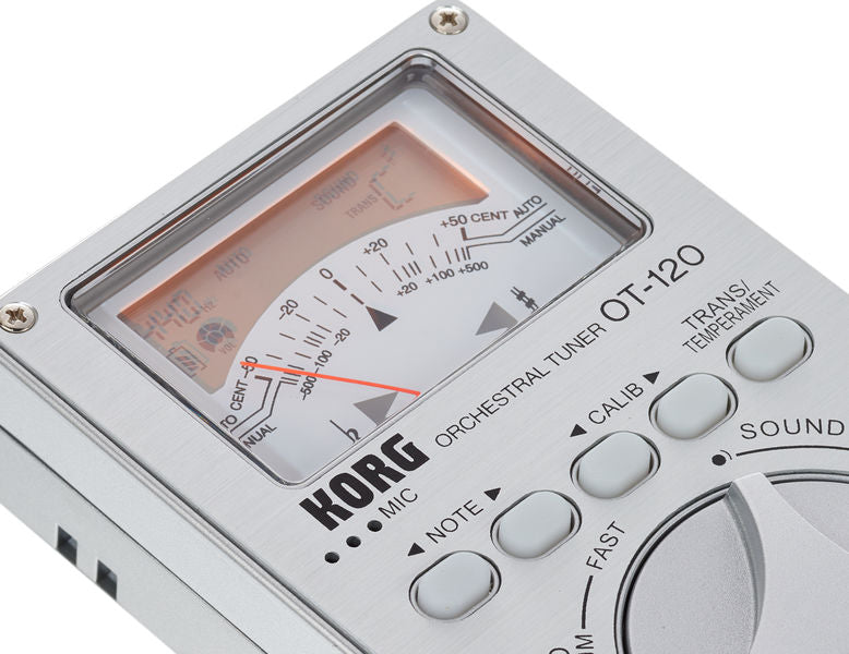 Korg OT120 Afinador — detalle