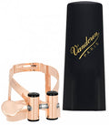 Abrazadera_y_Boquillero_Saxofon_Alto_Vandoren_M/O_Oro_Rosa_LC57PGP_01