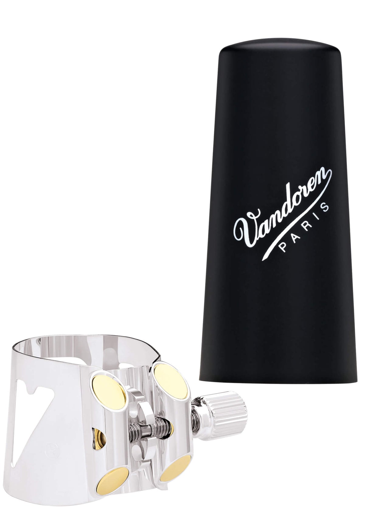 Abrazadera_y_Boquillero_Clarinete_Sib_Sistema_Aleman_Vandoren_Optimum_Plateada_LC05P_01