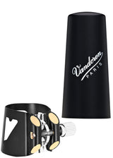 Abrazadera y Boquillero Clarinete Sib Vandoren Optimum Negra LC01BP