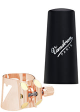 Abrazadera y Boquillero Clarinete Sib Vandoren Optimum Oro Rosa LC01PGP