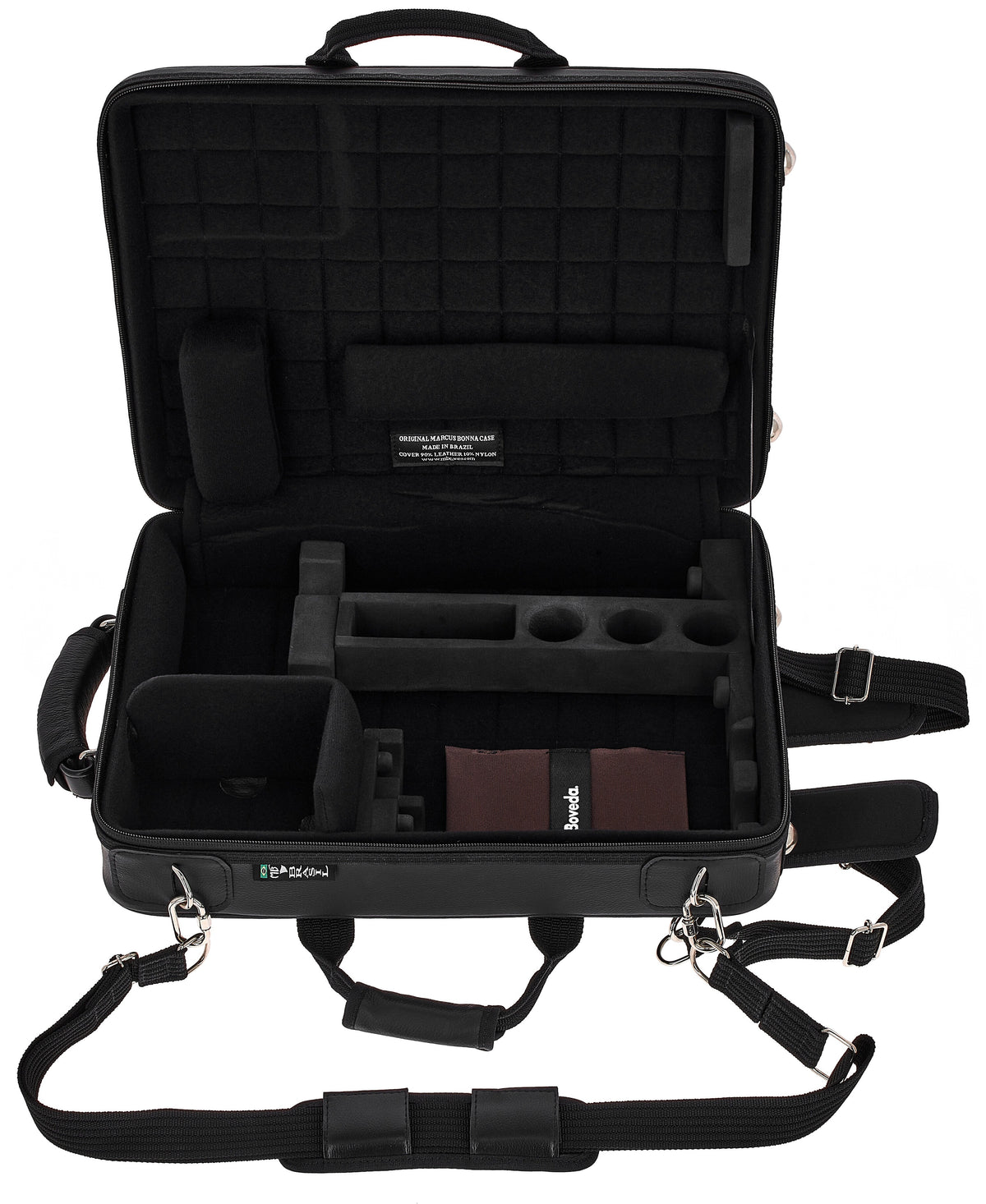 Marcus Bonna Double Case MB-L AB Estuche clarinete — estuche abierto 2