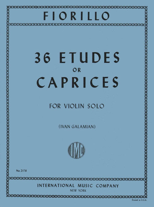 IMC0248 Etudes Fiorillo
