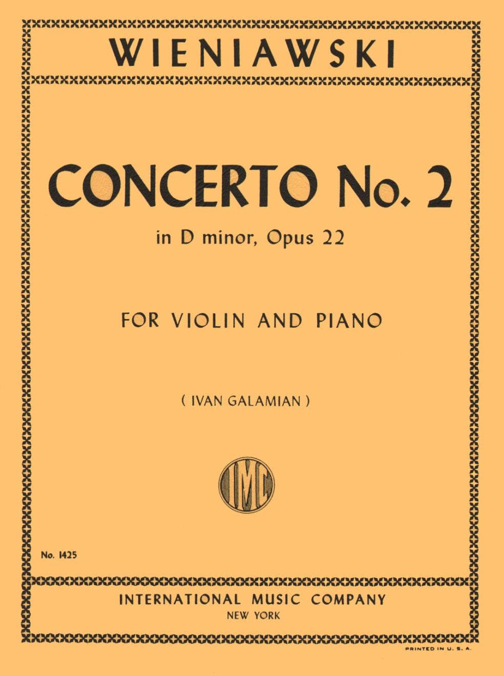 IMC0239 Concerto Wieniawski